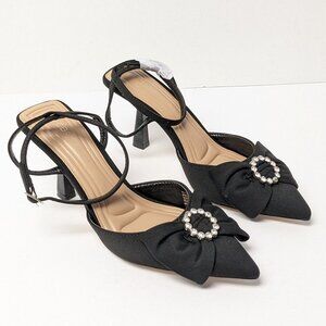 BCBG Ipany Pumps, Black, Women's 8